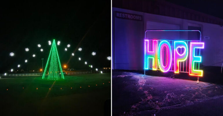 This Tennessee Christmas Lights Experience Is A Must-See Drive-Through Attraction For The Region