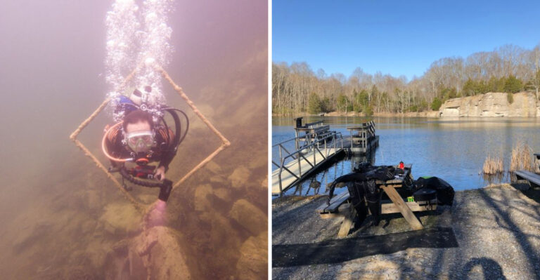 This Tennessee Diving Spot Feels Like An Underwater Adventure In The Mountains