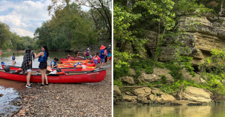 This Tennessee Lazy River Creates The Ultimate Slow-Motion Adventure Through Lush Scenery
