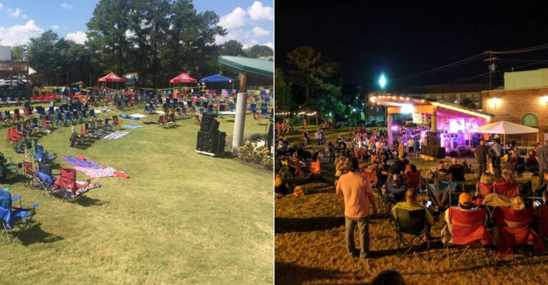 This Tennessee Outdoor Amphitheater Hosts Free Concerts Many Friday Nights All Summer