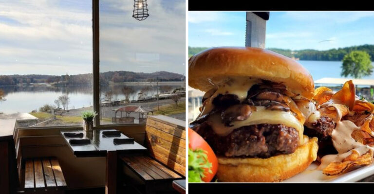 This Tennessee Restaurant Sits Right On The Lake And The Food Matches Every Bit Of The View