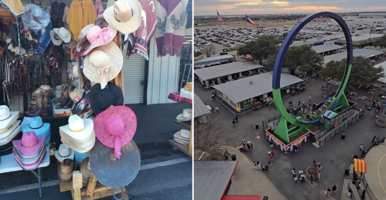 This Texas Flea Market Is Gigantic Enough To Turn Shopping Into An Adventure