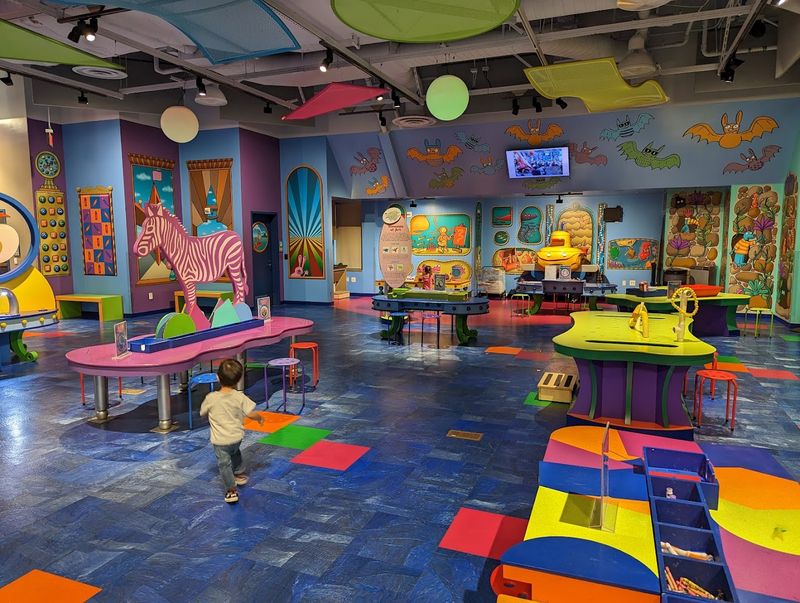 The Museum Spans Three Full Floors Of Hands-On Exhibits