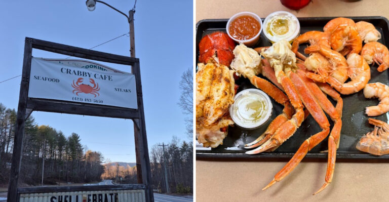 This Unassuming Tennessee Cafe Has Crab Legs, Jumbo Shrimp, And Plenty Of Local Love