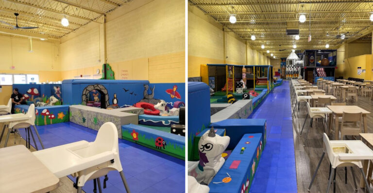 This Virginia Indoor Playground Is So Big That Even The Parents Find Things To Do