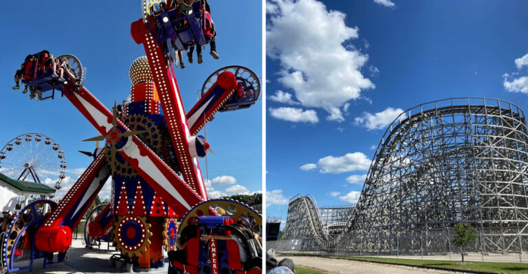 This Wisconsin Amusement Park Lets You Walk In Free, Park Free, And Ride A Roller Coaster For A Quarter