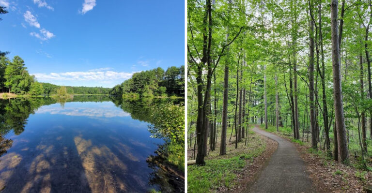 This Wisconsin State Park Has A Sandy Beach, Kayaking, Trails And A Historic Log Cabin All In One Place