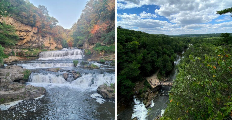 This Wisconsin Waterfall Is One Of The State’s Most Surprising Sights