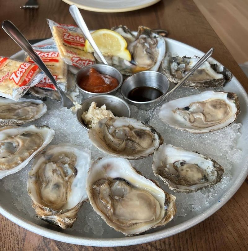 Raw Oysters Done With Proper Respect