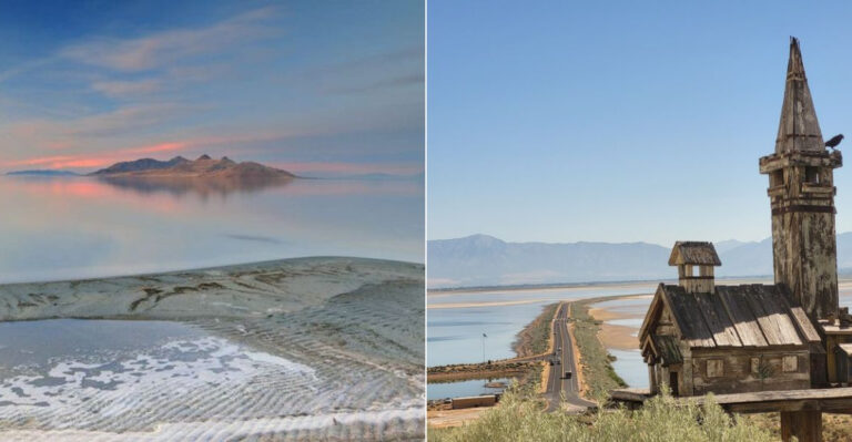 Utah’s Only Inland Saline Lake Is Vanishing And Scientists Say It May Never Fully Recover