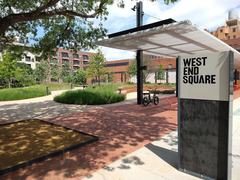 West End Square Fan Gathering Spot