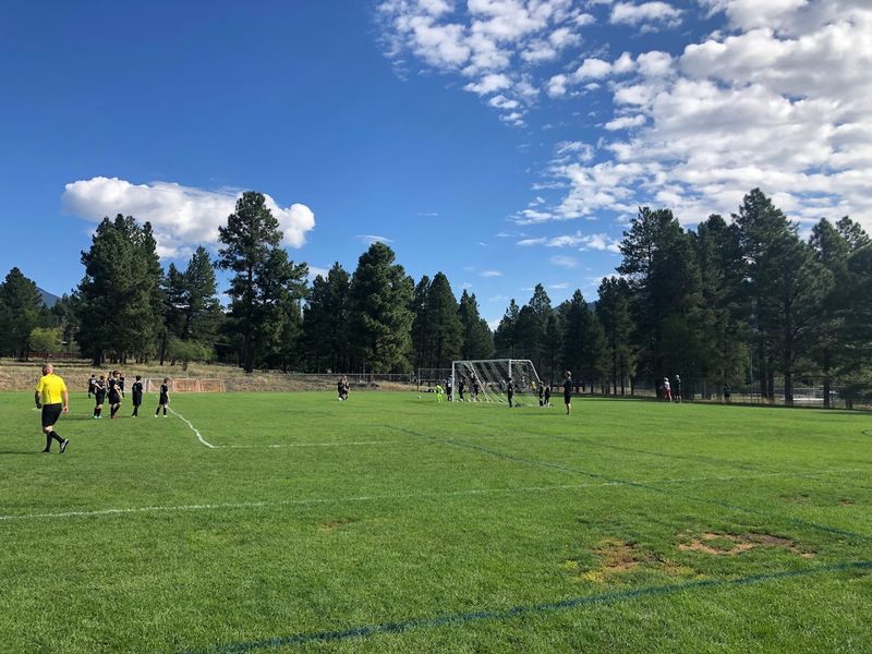Play Soccer At A Local Park