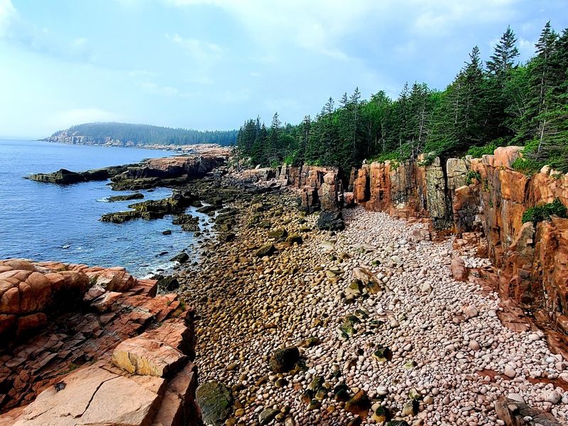 Monument Cove And The Pink Granite 