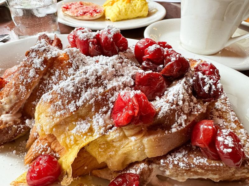 The Cherry-Stuffed French Toast Is The Star Of Breakfast