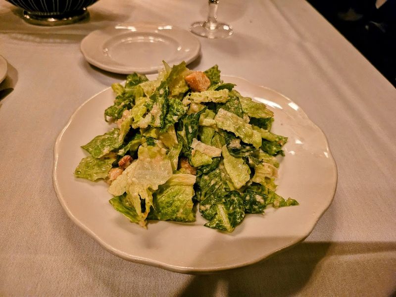 The Tableside Caesar Salad Is Part Of The Show