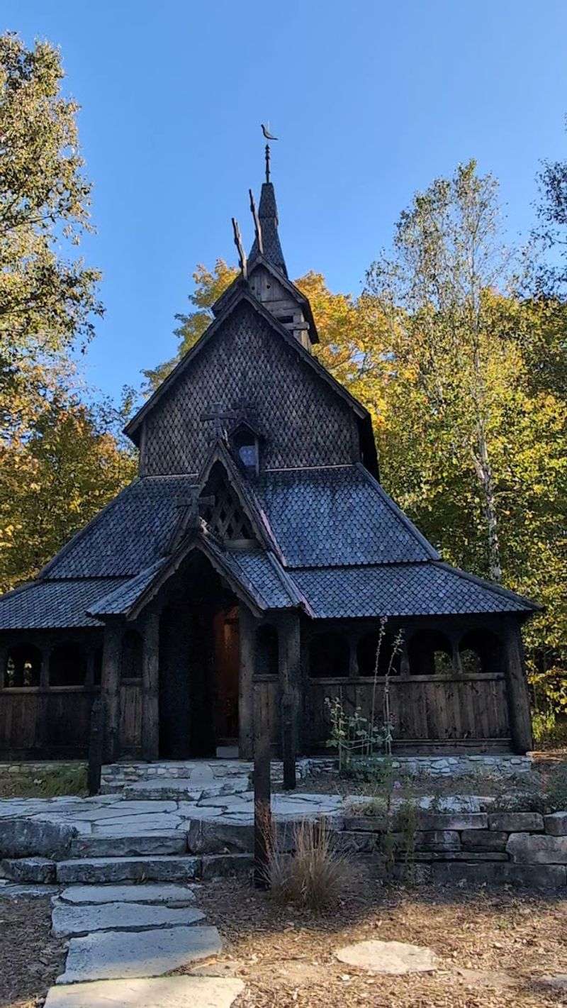 Modeled After A Medieval Norwegian Church