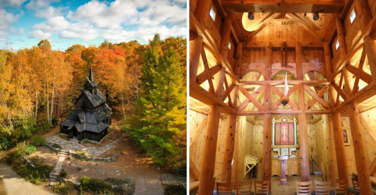 Wisconsin Has A 12th-Century Norwegian Church And It Is Hiding On An Island Most Visitors Never Reach