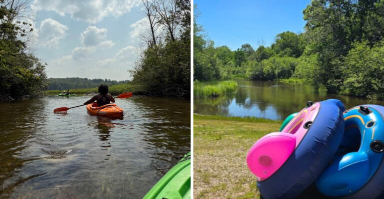 Wisconsin Has A River So Clear That The Bottom Looks Like It Is Right There Beneath Your Hand