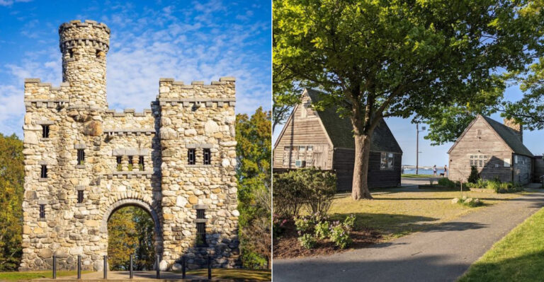 10 Massachusetts Hikes That Reveal Mansions, Castles, And Lost Villages