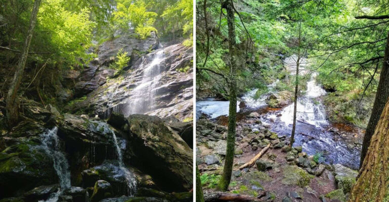 10 Massachusetts Waterfalls Where The Rock Formations Are Just As Stunning As The Water