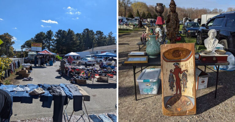 10 Sprawling Massachusetts Flea Markets Where Treasure Hunting Never Seems To End