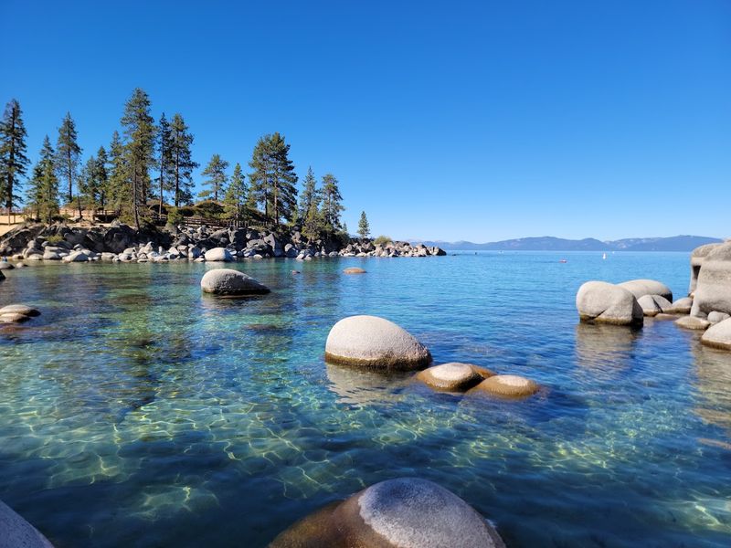 Sand Harbor State Park - Crowded