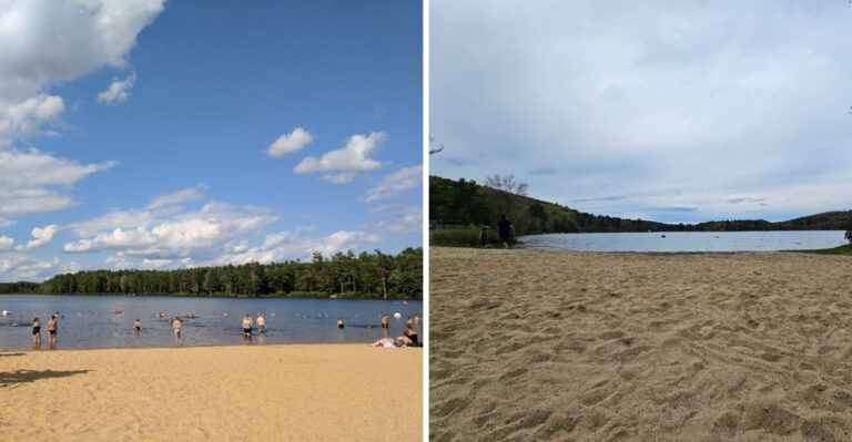 9 Massachusetts Lake Beaches You Might Not Know About But Locals Adore
