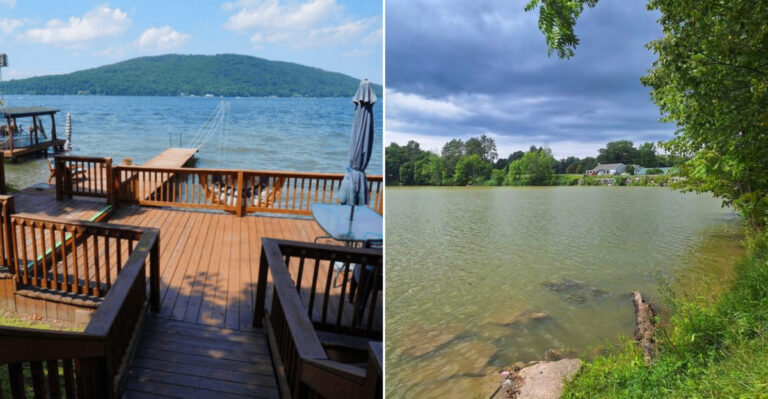 9 New York Lakes Ringed By Classic Vintage Cabins You Can Actually Rent In 2026