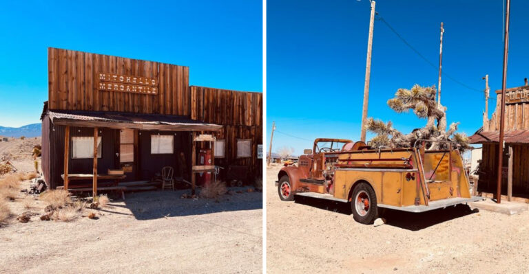 A Ghost Town In Nevada Feels Stuck In The Past And Still Rents Out Miner Cabins