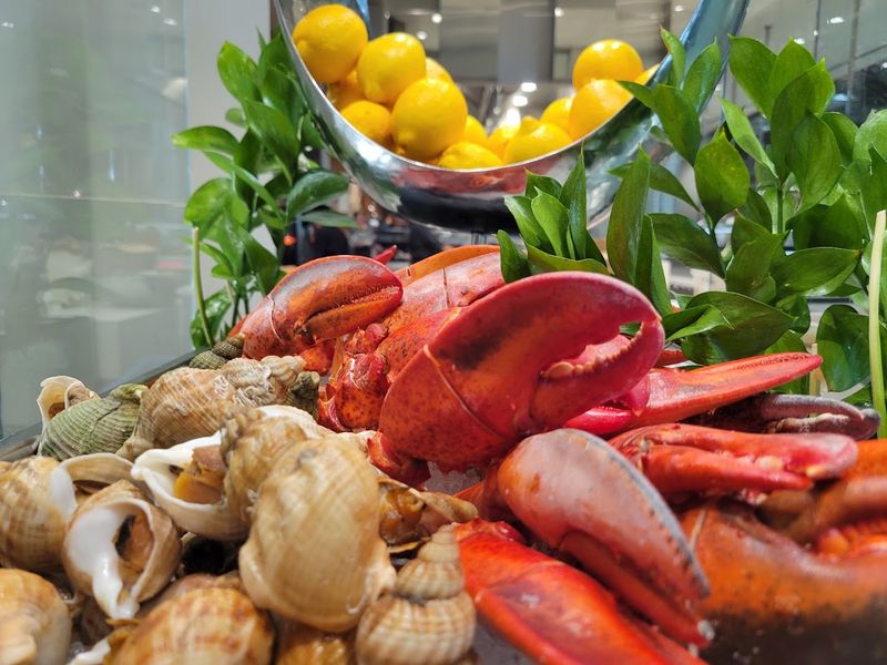 The Seafood Section Commands Serious Attention