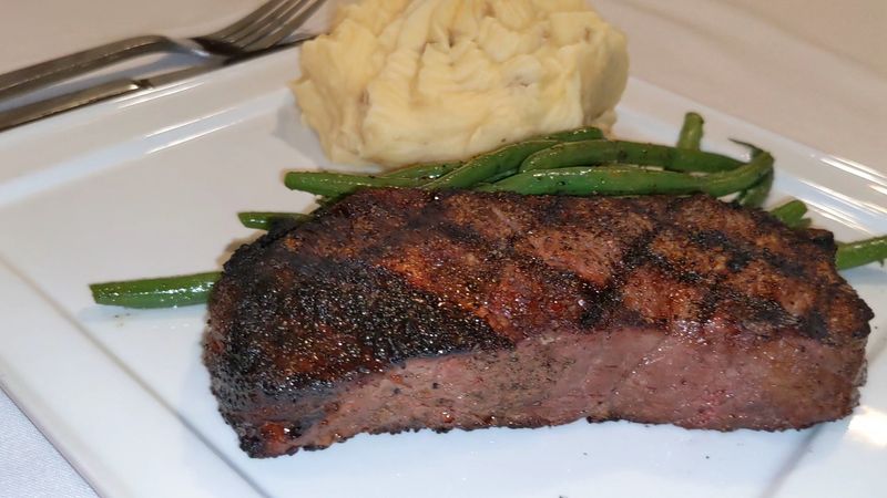 Savoring Expertly Prepared Steaks