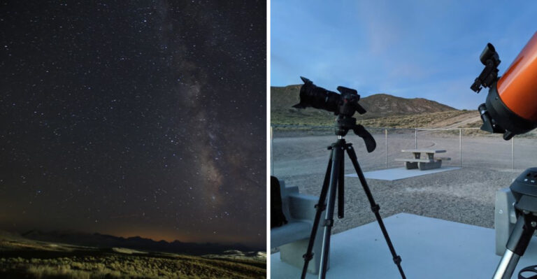 A Nevada Town Known As The Best Place To Stargaze Built An Entire Park For Looking Up