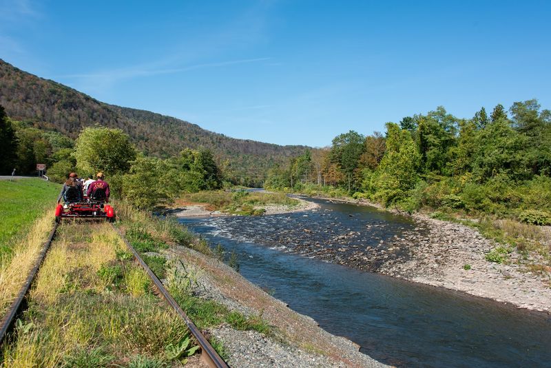 Rail Explorers Catskills Division In Phoenicia, New York