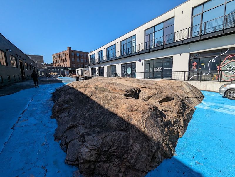 Ancient Glacier Rock At 43-30 12th Street