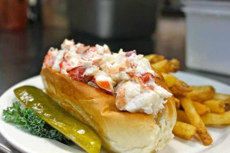 The Famous 24 Inch Lobster Roll Turns Lunch Into A Full Table Event