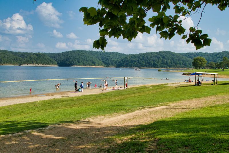 Gentle Lake Waves Make Summer Heat Easier