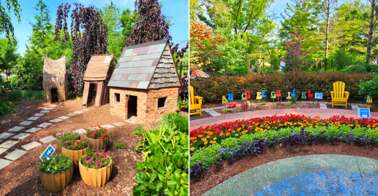 A Sheboygan, Wisconsin Garden Where Storybooks Come To Life In Sculpture