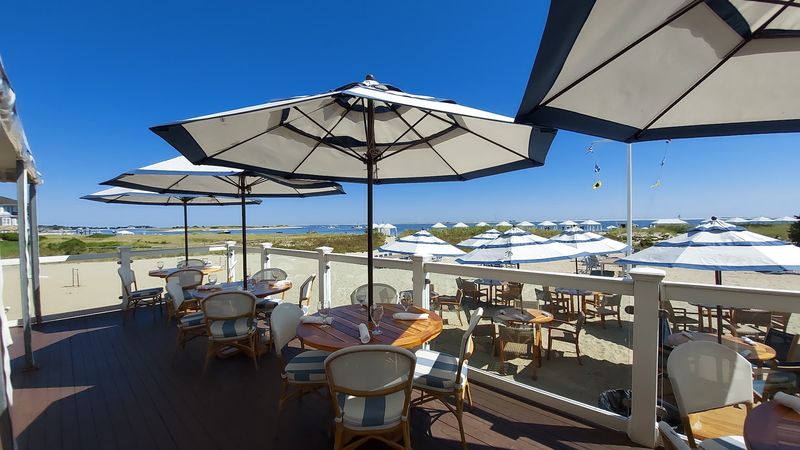 Dining Right On The Sand
