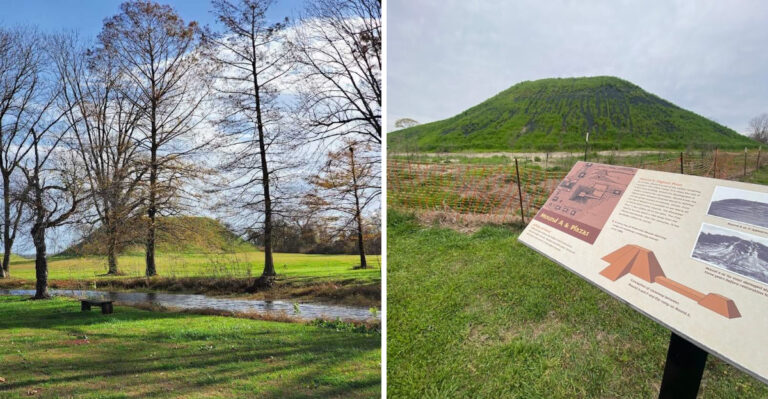 A Thousand-Year-Old City Rises Out Of The Flat Delta Farmland Along This Quiet Mississippi Highway