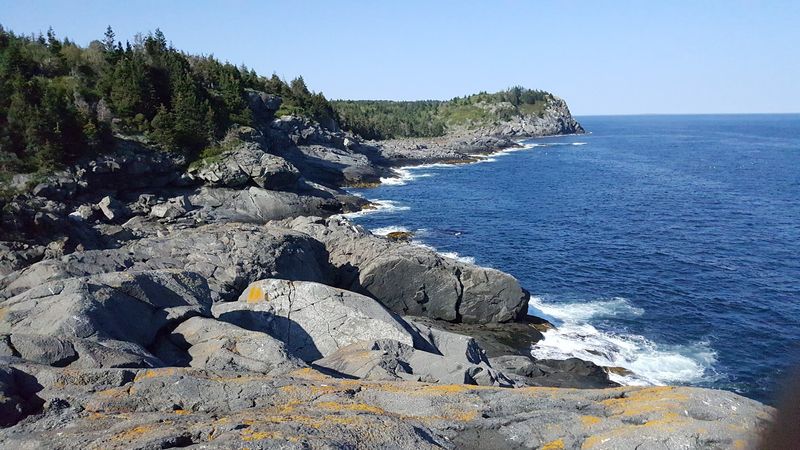 Dramatic Coastal Cliffs Rising High Above The Atlantic