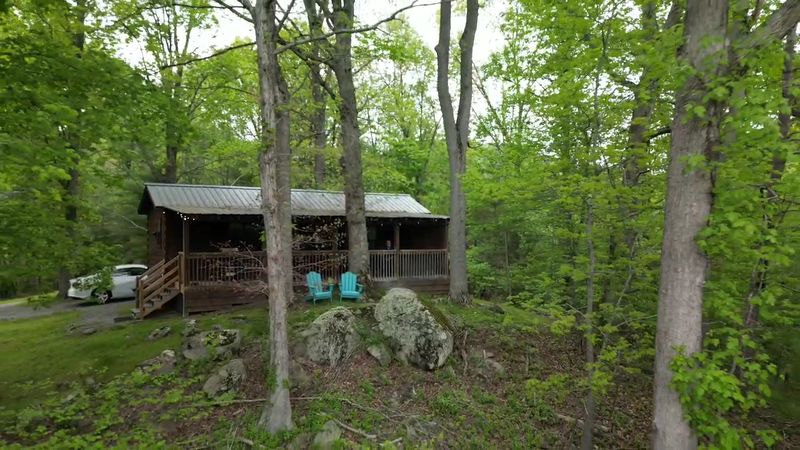 Five Cabins Spread Over Eleven Acres Give Every Couple Real Privacy