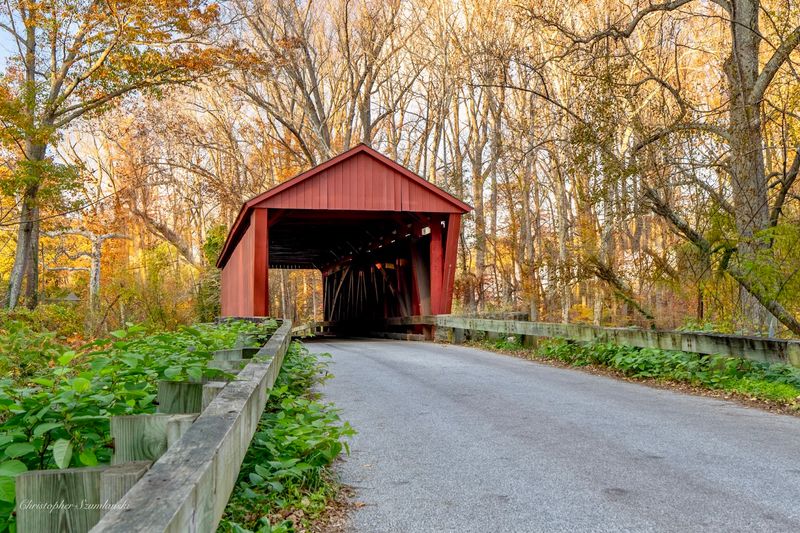 Cross The Jericho Covered Bridge Next Door