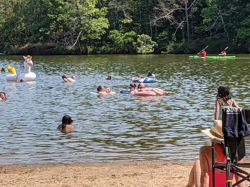 Kayaks Turn A Beach Day Into A Lake Adventure