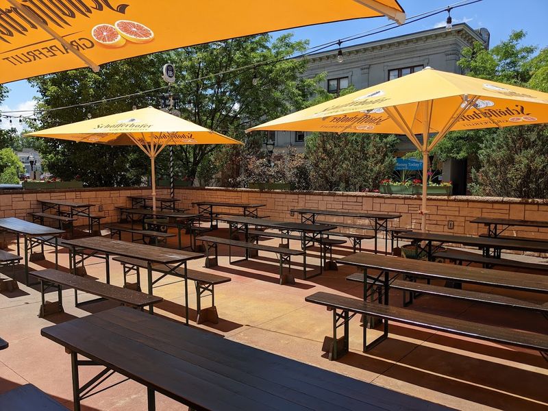 Biergarten Outdoor Charm