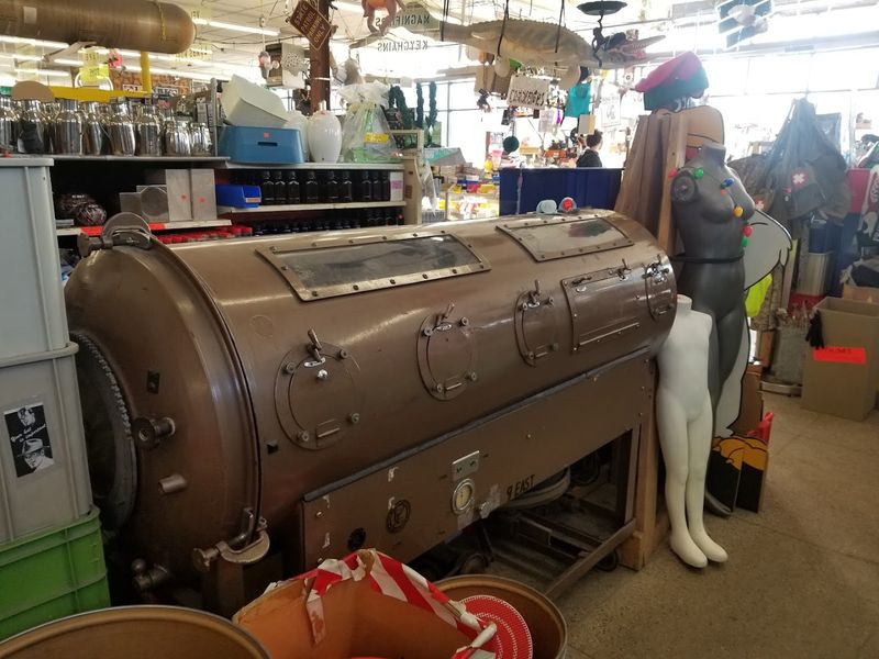 An Old Iron Lung Is Only The Beginning Of The Store's Oddest Displays