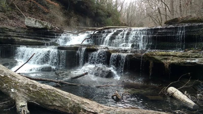 Short Springs State Natural Area And Its Three Waterfalls