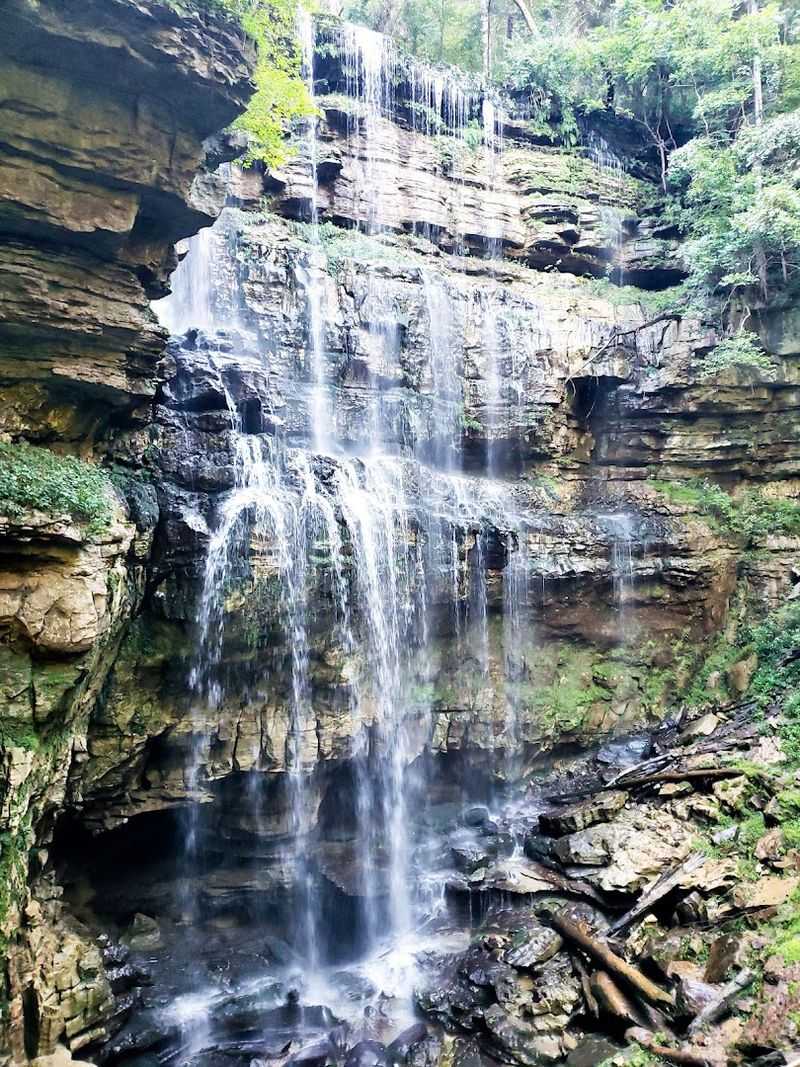 The Moment You First See Virgin Falls