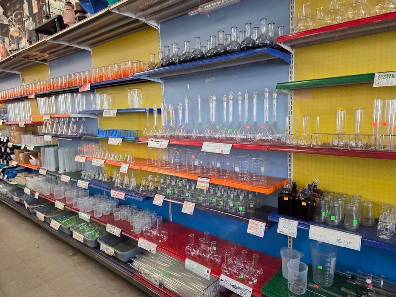 Beakers, Test Tubes, Lab Coats, And Goggles Serve Real Science Projects