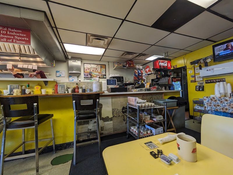 Counter Seating Gives Diners A Front Row View Of The Busy Grill