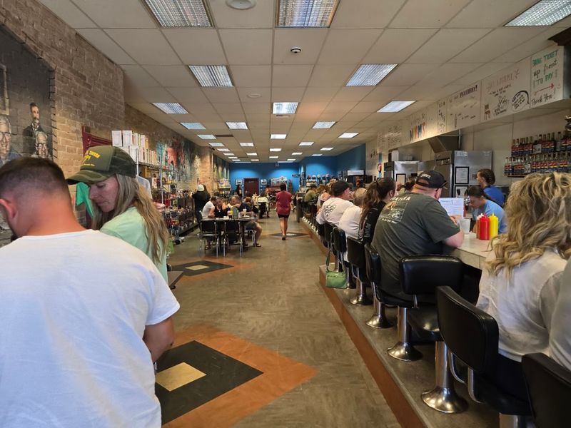 Every Burger Is Prepared Right Behind The Counter